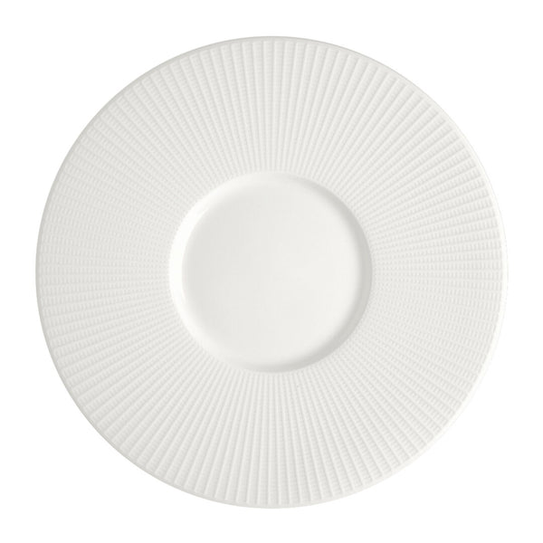Utopia | Tableware | Willow Small Gourmet Plate 28.5cm (11 1/4") | Bespoke77