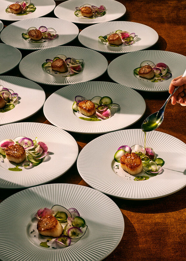 Utopia | Tableware | Willow Mid Rim Plate 16cm (6 1/4") | Bespoke77
