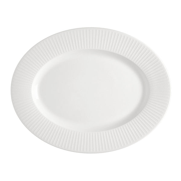 Utopia | Tableware | Willow Oval Plate 33cm (13") | Bespoke77