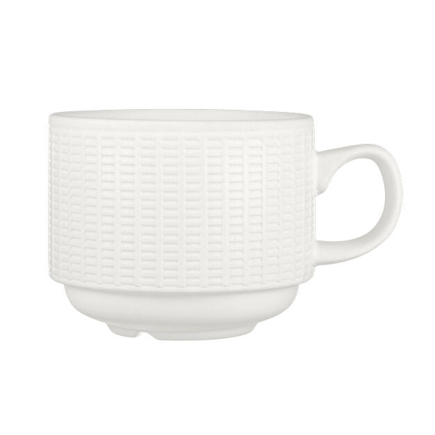 Utopia | Tableware | Willow Stacking Cup 21.25cl (7 1/2oz) | Bespoke77
