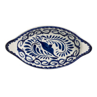 Utopia | Tableware | Puebla Blue Oval Rarebit 34cl (12oz) | Bespoke77