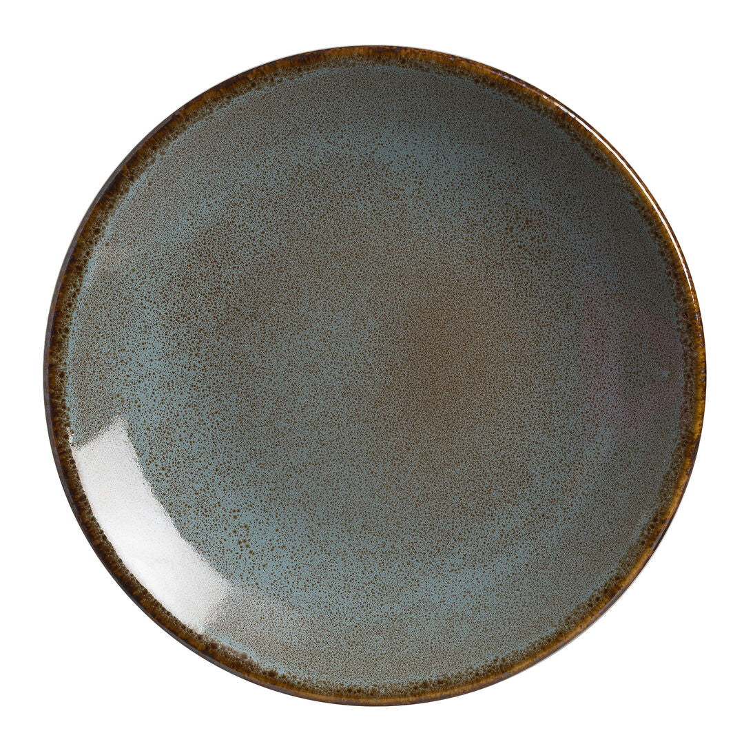 Utopia | Tableware | Alma Tacana Azul Coupe Plate 19cm (7 1/2") | Bespoke77