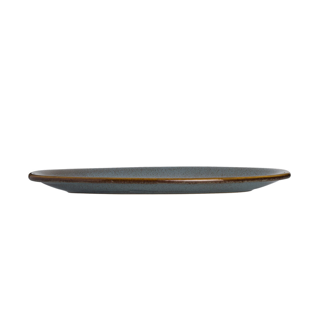 Utopia | Tableware | Alma Tacana Azul Oval Platter 34.29 x 22.86cm (13 1/2 x 9") | Bespoke77