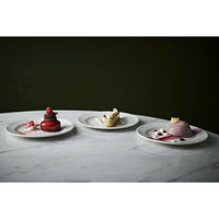 Alchemy Abstract White Plate 11 3/4"