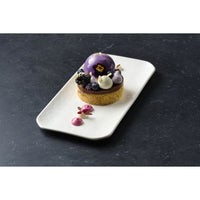 Alchemy Abstract White Deep Oblong Tray 30 X 14.5cm