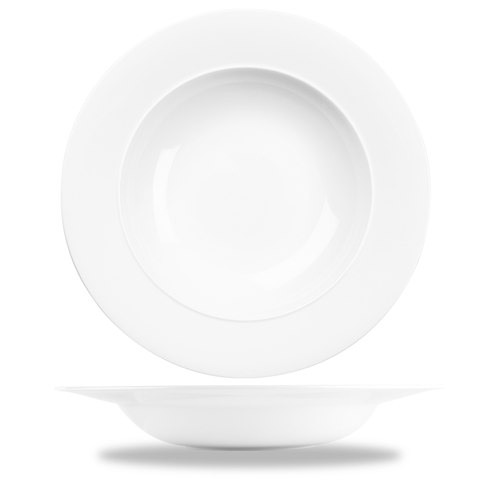 Alchemy Ambience White Standard Rim Bowl 12.5"