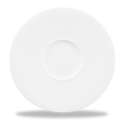 Alchemy Ambience White Wide Rim Plate 11"