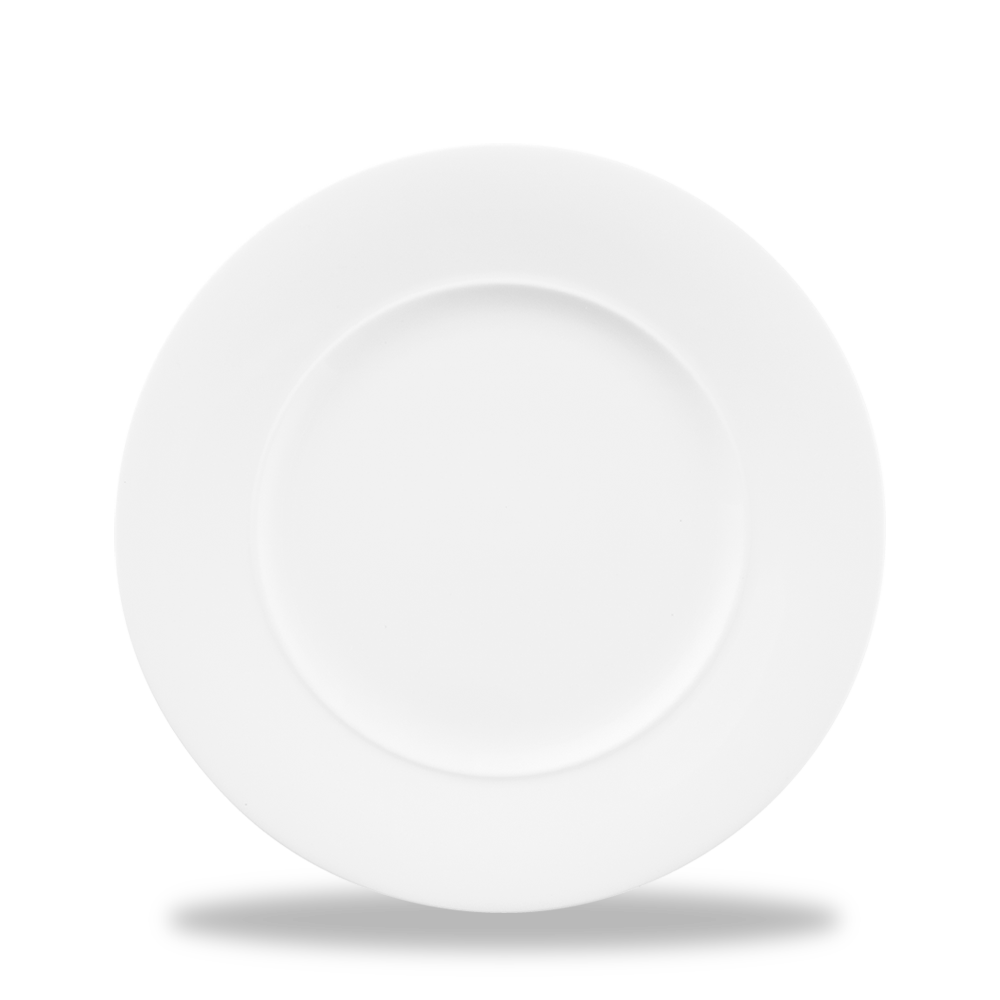 Alchemy Ambience White Standard Rim Plate 7"