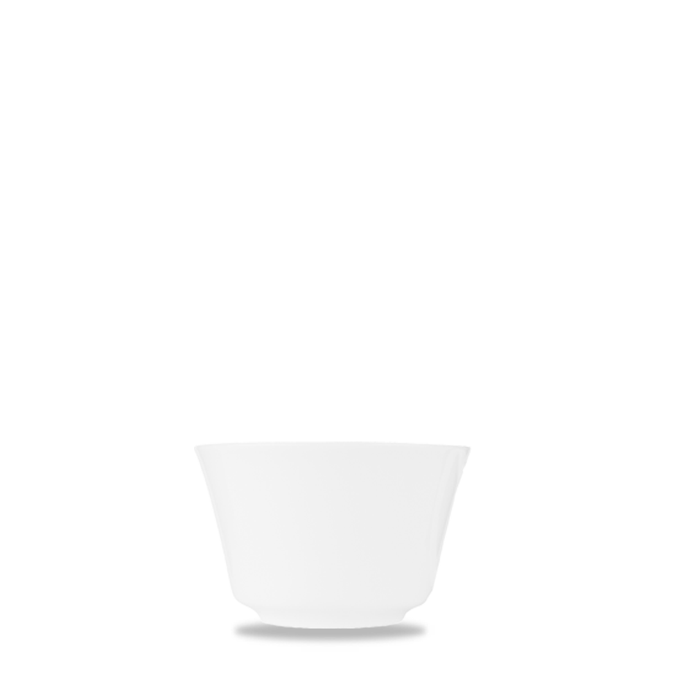 Alchemy Ambience White Oval Open Sugar Bowl 8oz