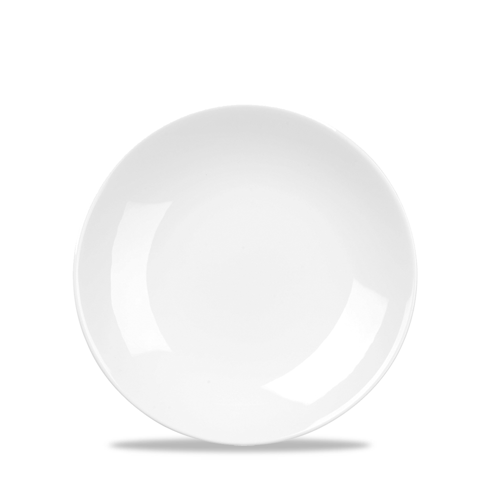 Alchemy Balance White Coupe Plate 6.5"