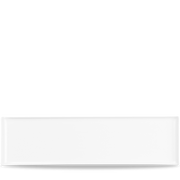 Alchemy Balance White Rectangular Buffet Dish 22"