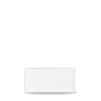 Alchemy Balance White Rectangular Buffet Tray 12"