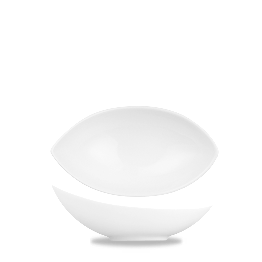 Alchemy Balance White Tear Dish 12"