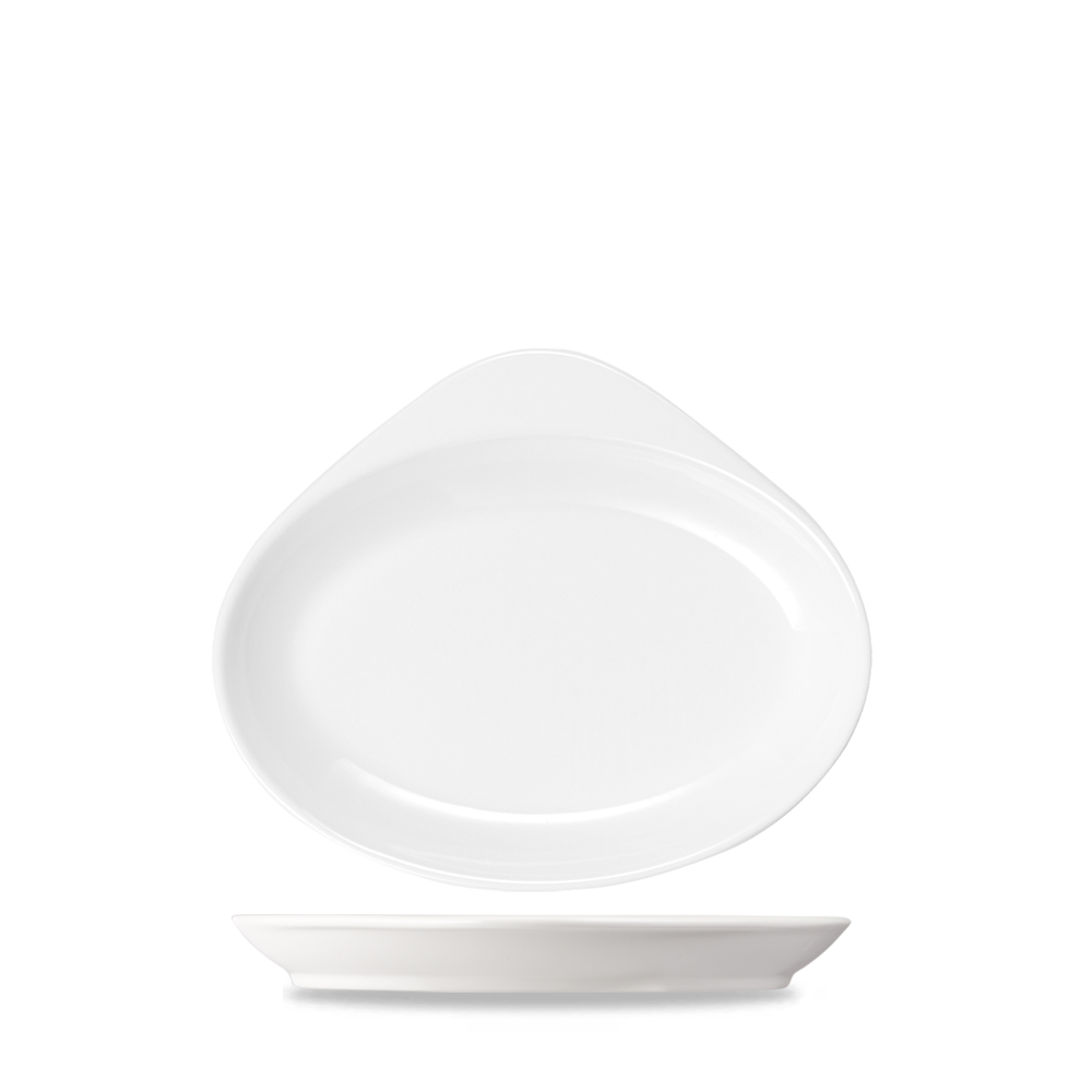 Alchemy Cook & Serve White Oval Dish [No.5] - 6.5 Inch
