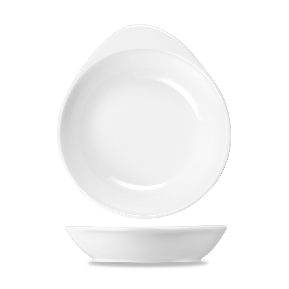 Alchemy Cook & Serve White Round Dish [No.9] 6.75"