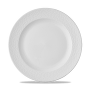 Alchemy Abstract White Plate 10"