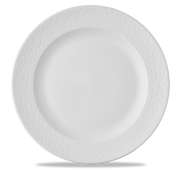 Alchemy Abstract White Plate 11 3/4"