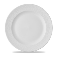 Alchemy Abstract White Plate 10.5/8"