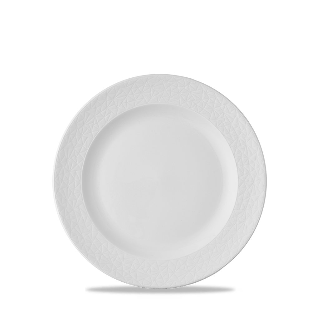 Alchemy Abstract White Plate 6 1/2"