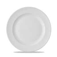 Alchemy Abstract White Plate 9"