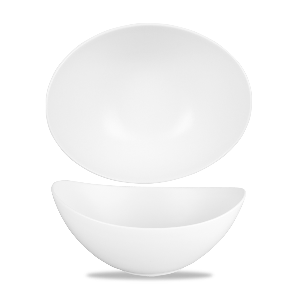 Alchemy Moonstone White Buffet Bowl 30oz