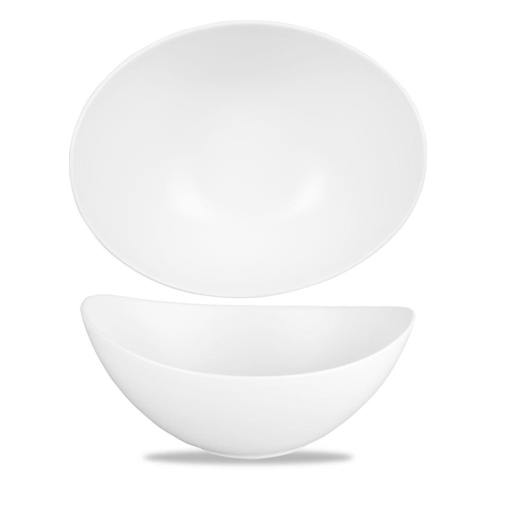 Alchemy Moonstone White Buffet Bowl 40oz