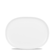 Alchemy Moonstone Oval White Plate