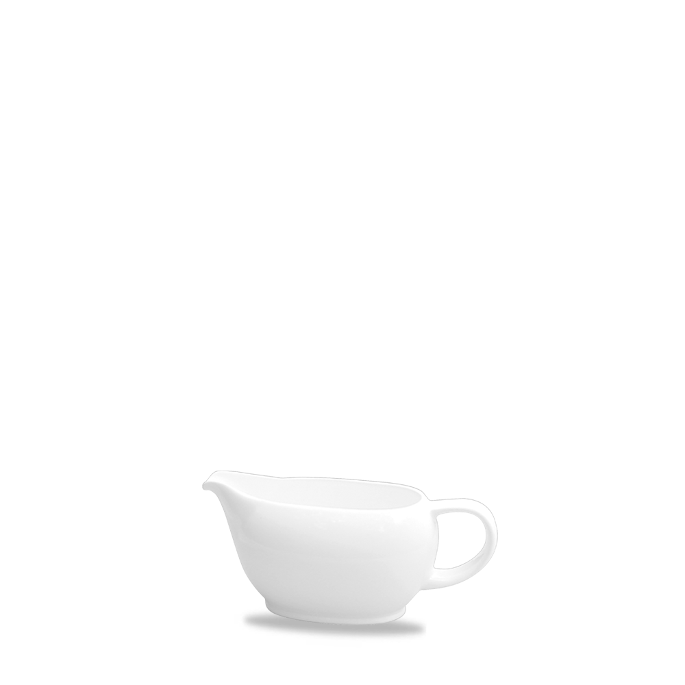 Churchill Alchemy White Mini Sauce Boat 5oz