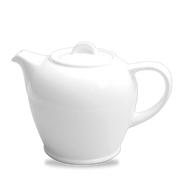 Alchemy White Coffee Pot 36oz - Elegant Fine China Design