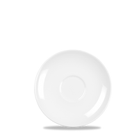 Alchemy Coast White Coupe Tea Saucer 6"