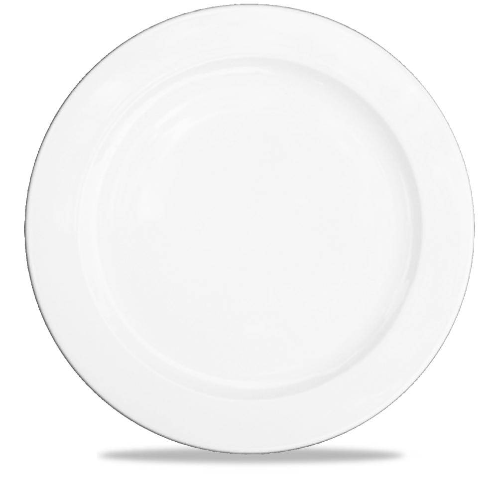 Churchill Alchemy White Plate 13"