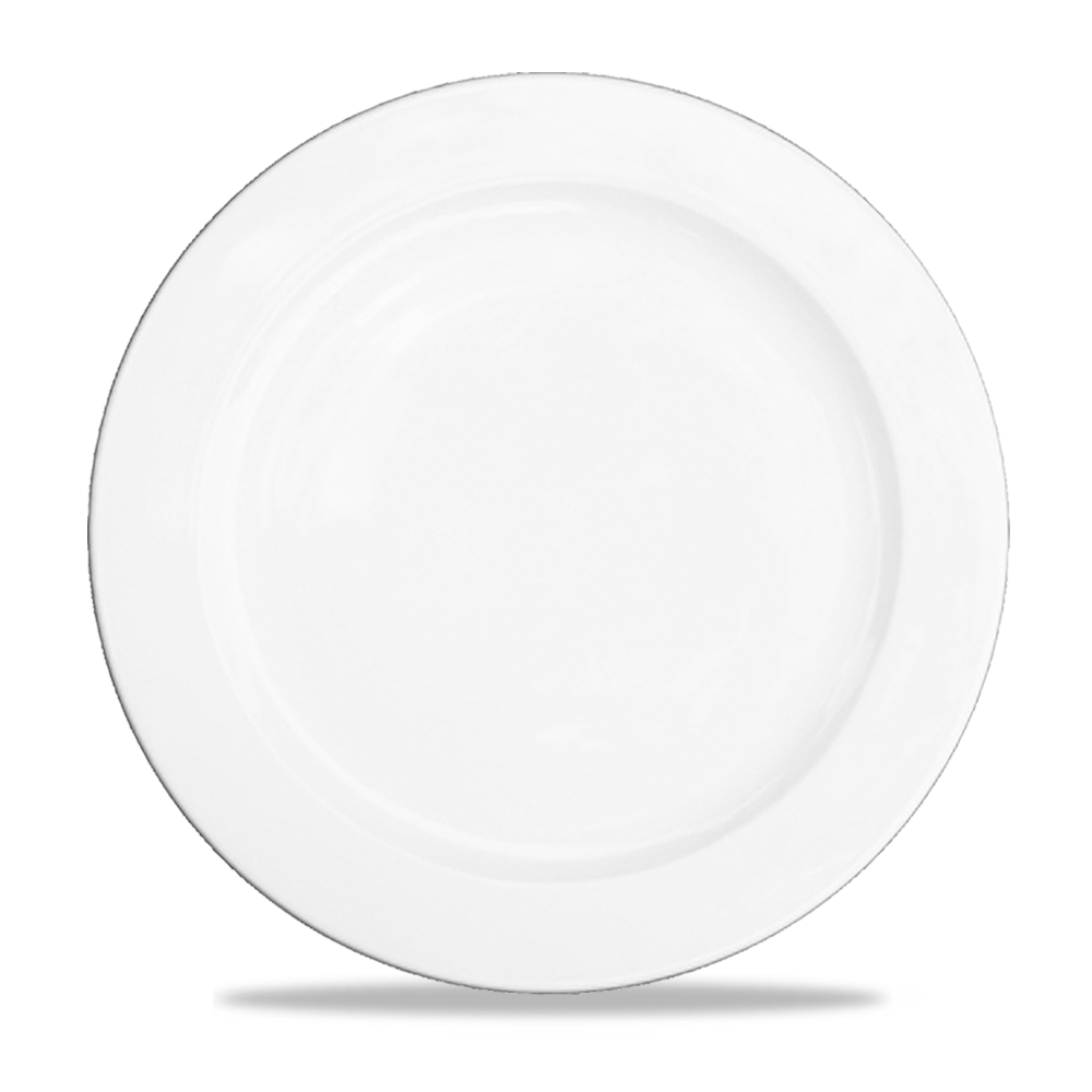 Churchill Alchemy White Plate 10.62"
