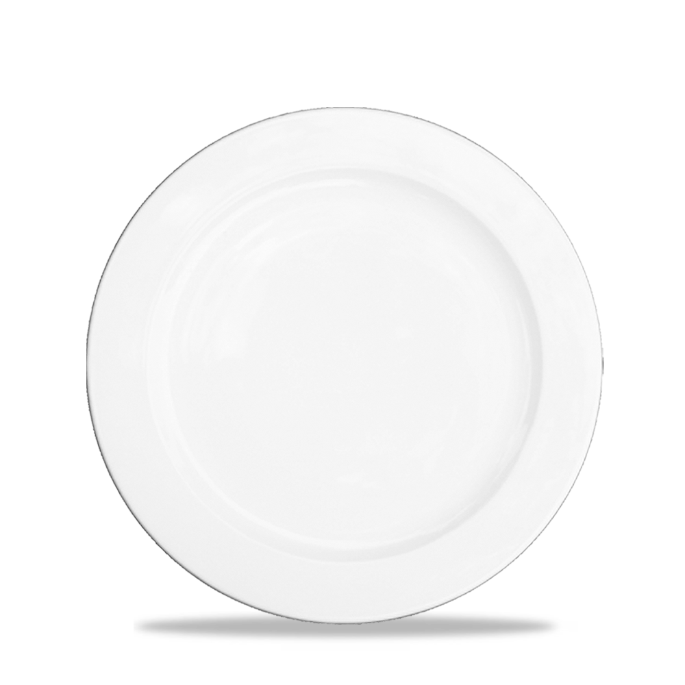 Churchill Alchemy White Plate 8"