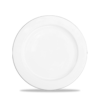 Churchill Alchemy White Plate 8"