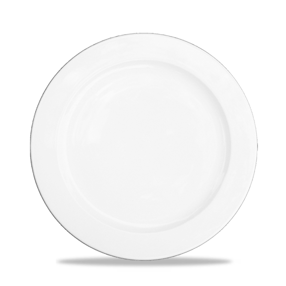 Churchill Alchemy White Plate 9" - Fine China - Bespoke 77
