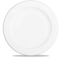 Churchill Alchemy White Service Plate 13"