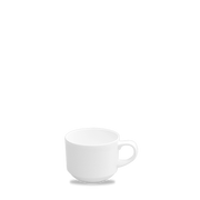Churchill Alchemy White Stacking Tea Cup 7.5oz