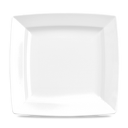Alchemy Energy White Square Plate 11"