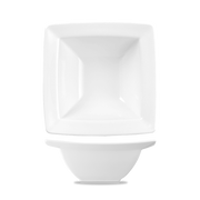 Alchemy Energy White Square Bowl 8"