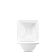 Alchemy Energy White Square Bowl 4"