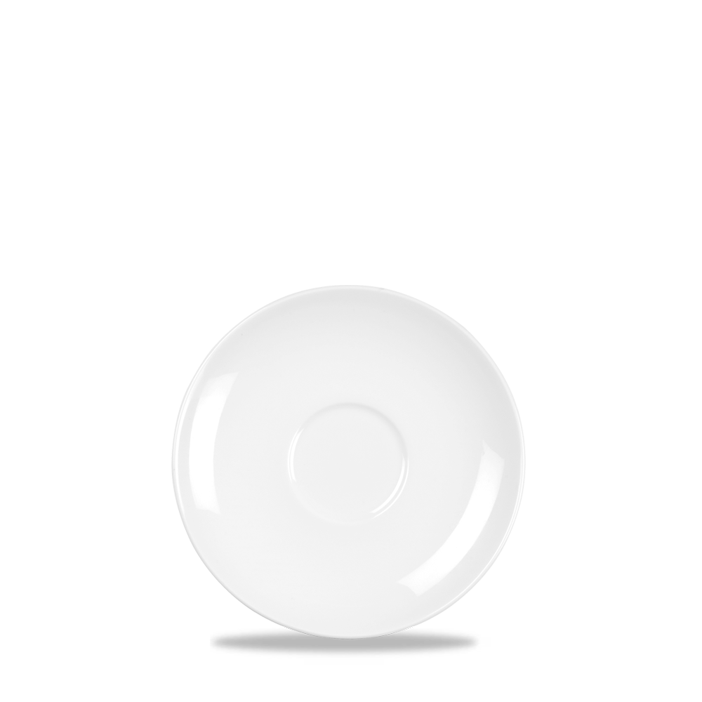 Alchemy Sequel White Coupe Saucer 5"