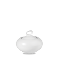 Alchemy Sequel White Covered Sugar Bowl 7oz