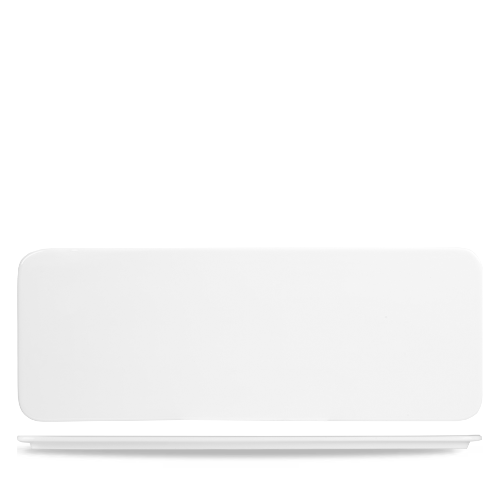 Alchemy Rectangular White Signature Tile 14.88"