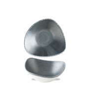 Astro Metallic Blue Lotus Porcelain Bowl 7"