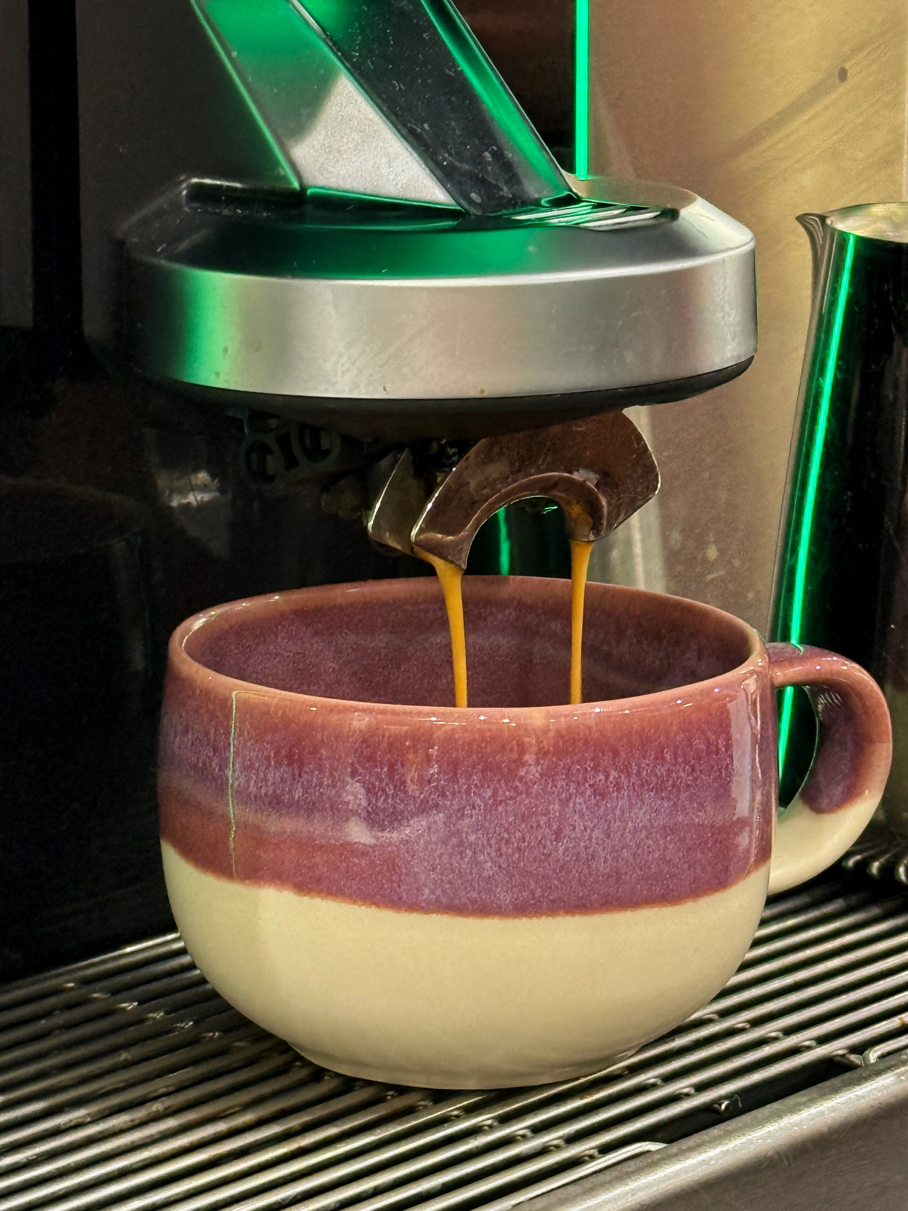 Californian Purple Shoreline Stoneware Cappuccino Mug 275ml/9.5oz