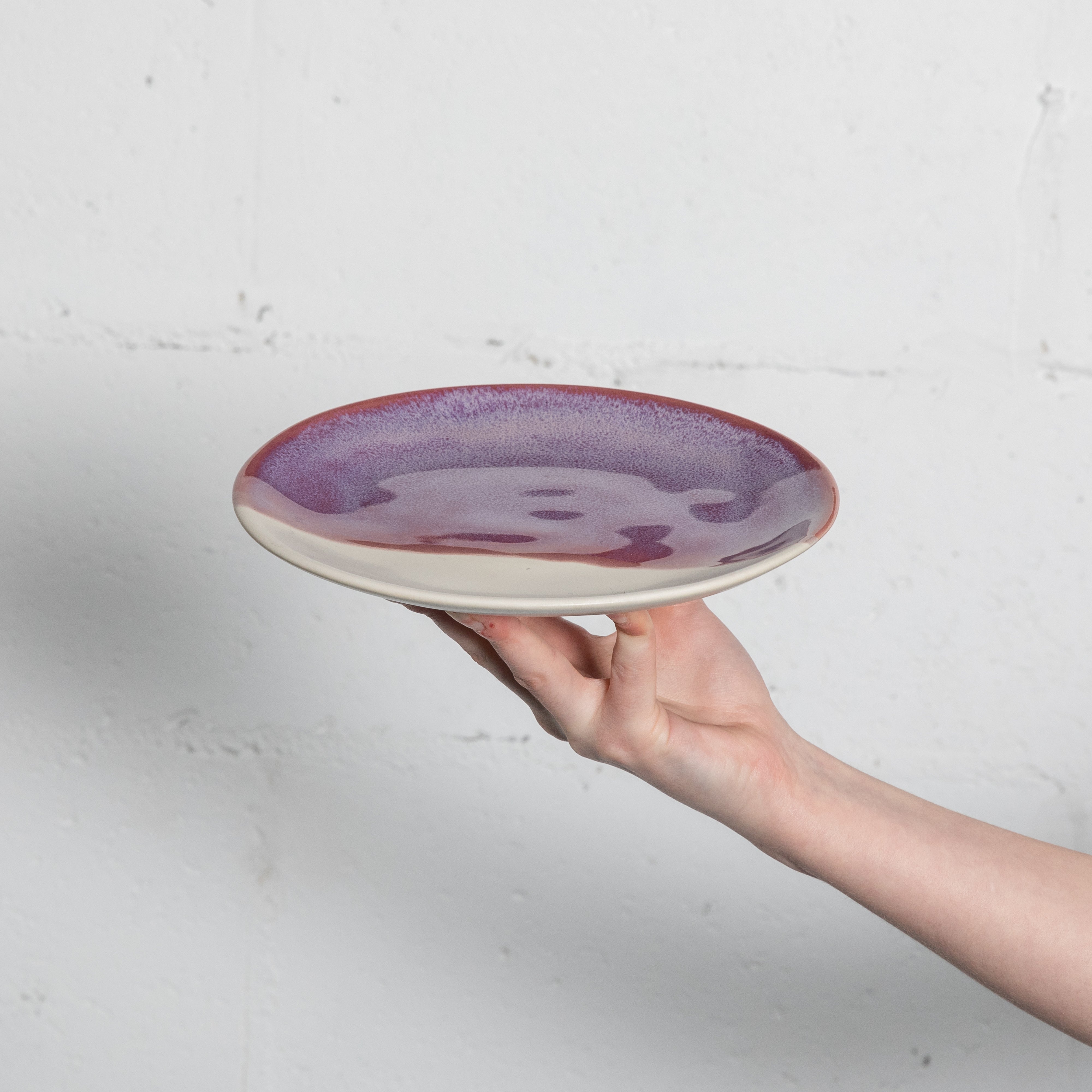 Californian Purple Shoreline Stoneware Side/Stater Plate 22cm Dia