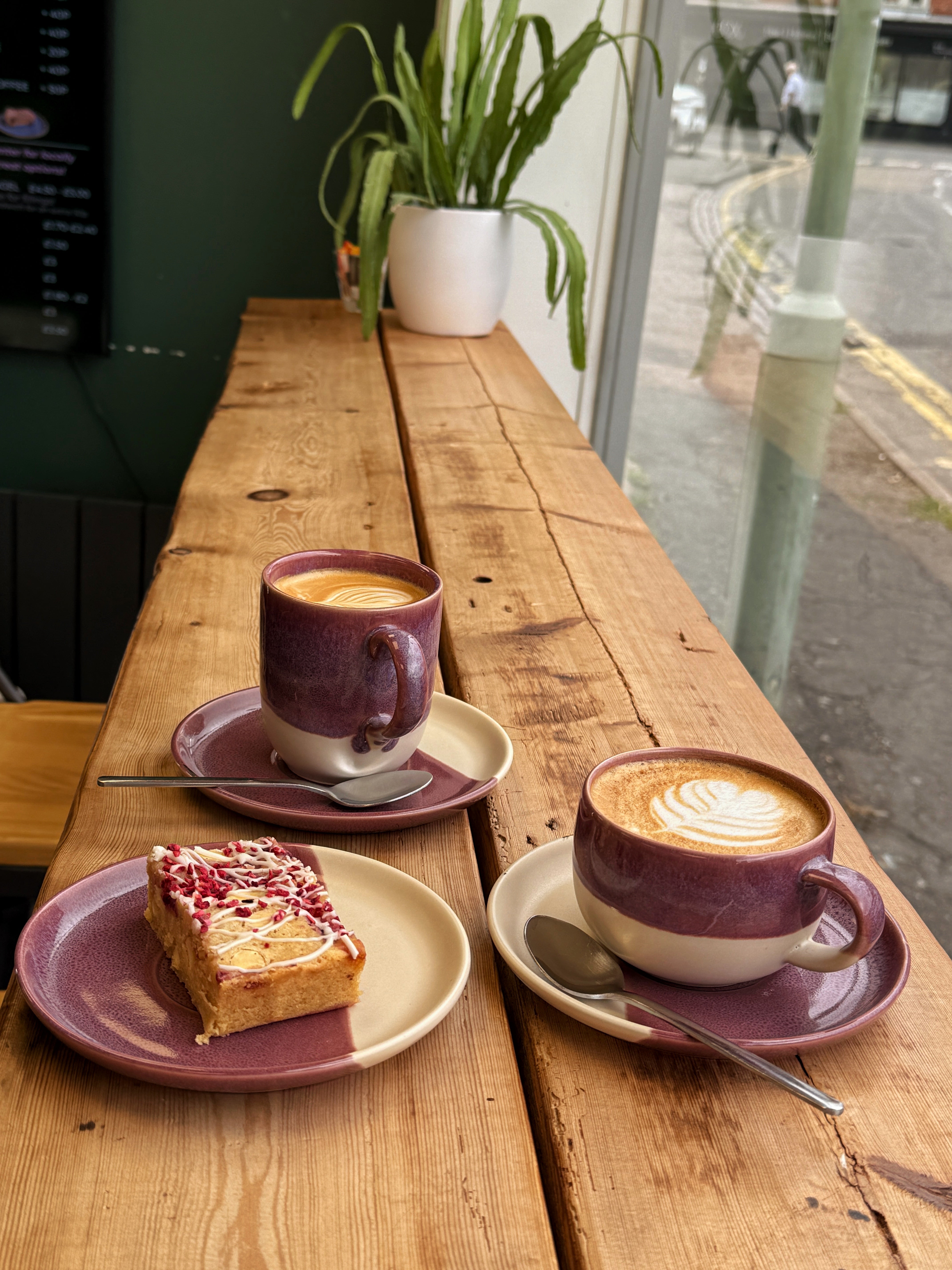 Californian Purple Shoreline Stoneware Latte Mug 325ml/11oz