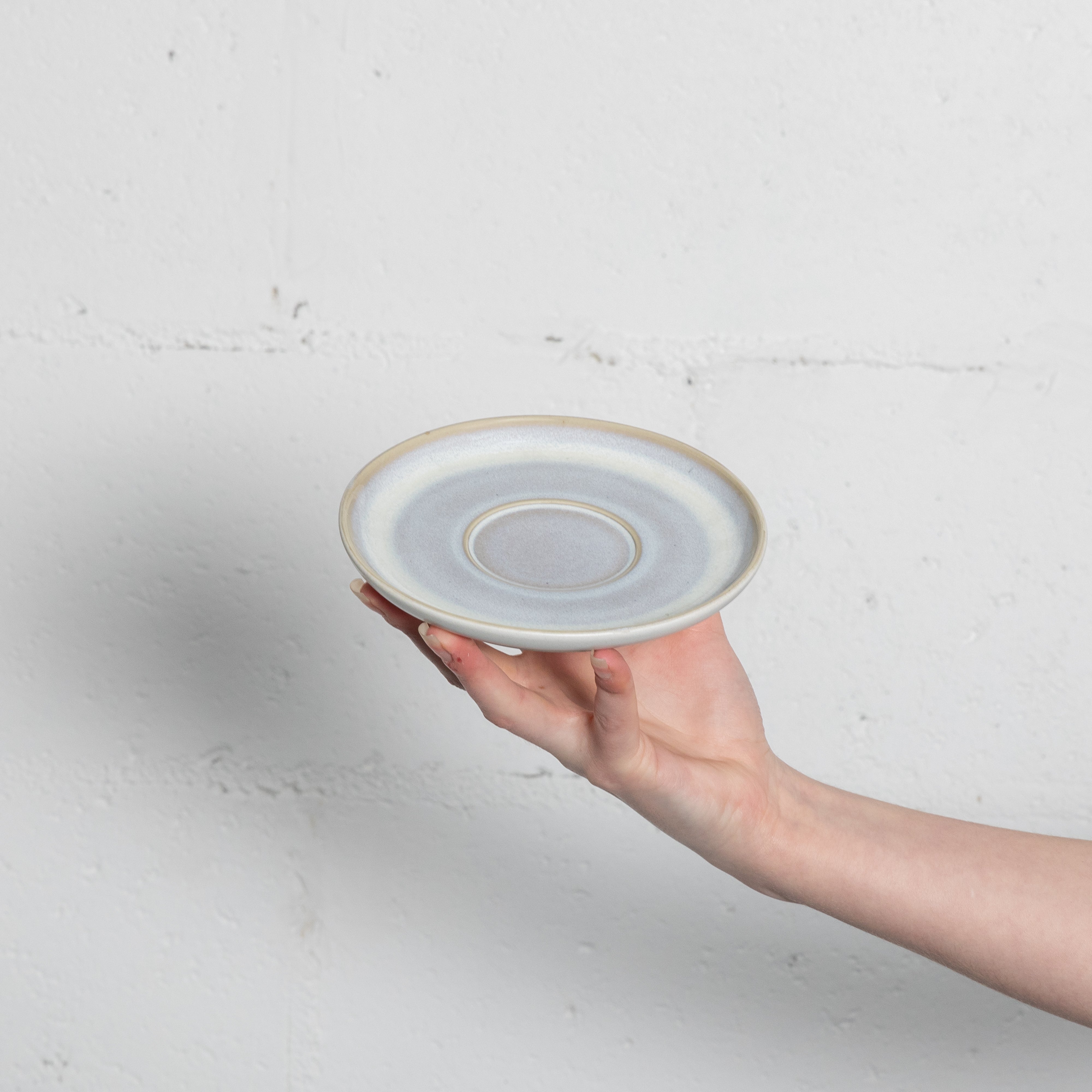 Moonstone Eclipse Stoneware Cappuccino Saucer 15.5cm Dia