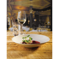 Alchemy Balance White Coupe Buffet Bowl 15.25"