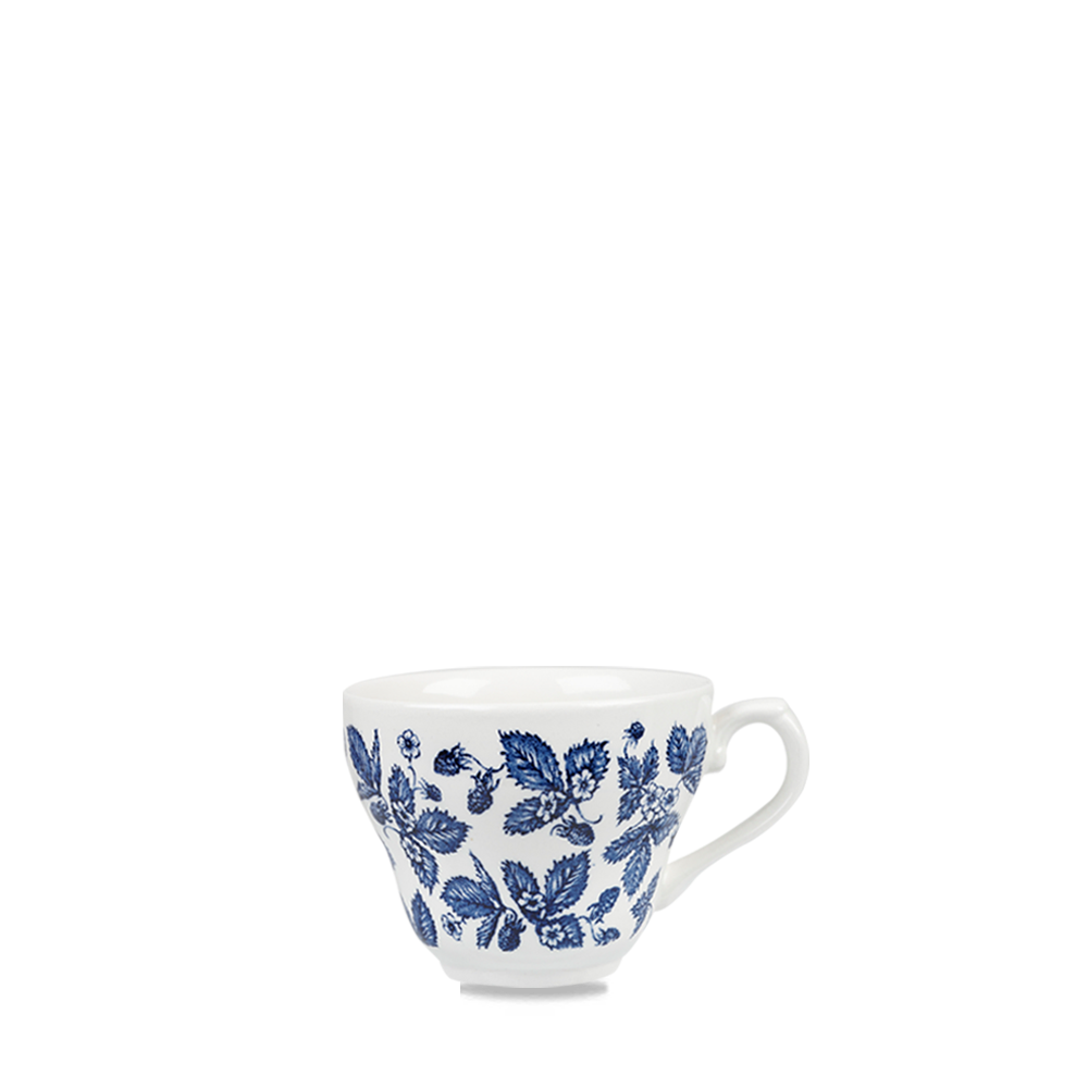 Vintage Prints Blue Bramble Georgian Tea Cup 7oz